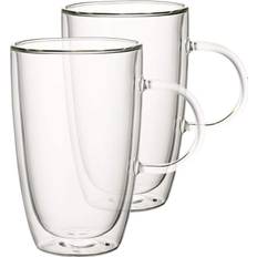 Spülmaschinengeeignet Milchkaffee-Gläser Villeroy & Boch Artesano Hot & Cold Beverages Milchkaffee-Glas 45cl 2Stk.