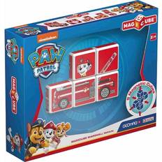 Helfer auf vier Pfoten Bauspielzeuge Geomag Paw Patrol Marshal's Fire Truck