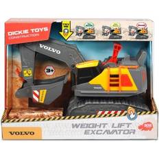 Dickie Toys Toy Cars Dickie Toys Volvo Weight Lift Excavator