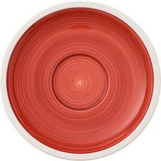 Red Saucer Plates Villeroy & Boch Manufacture Rouge Saucer Plate 16cm