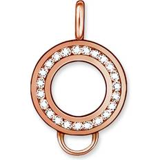 Thomas Sabo Charm Club Carrier Charm - Rose Gold/White