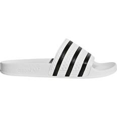 Polyurethane Slippers & Sandals adidas Adilette - White/Core Black/White