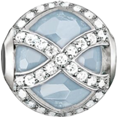 Thomas Sabo Karma Maharani Bead Charm - Silver/Blue