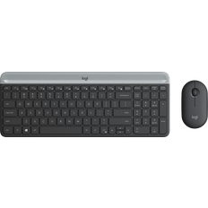 Logitech Tastaturer Logitech Slim Wireless Combo MK470 (Nordic)