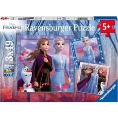Klassiske puslespill Ravensburger Disney Frozen 2 the Journey Starts 3x49 Pieces