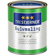 Jotun Gulvmaling - Interiørmaling Jotun Trestjerner Gulvmaling Hvit 0.68L