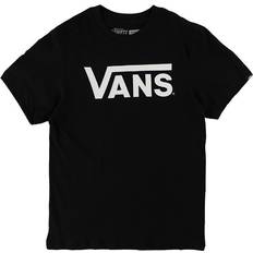 Bomull Overdeler Vans Kid's Classic T-shirt - Black/White (VN000IVFY28)