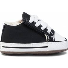 First Steps Children's Shoes Converse Infant Chuck Taylor All Star Cribster - Black/Natural Ivory/White