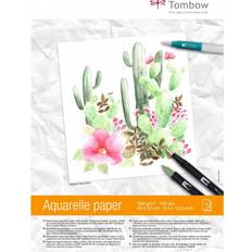 Tombow Aquarellpapier Tombow Aquarelle Water Colour Block Satin 24x32cm 300g 15 sheets