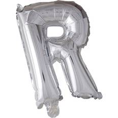 Hisab Joker Foil Ballon Letter R Silver