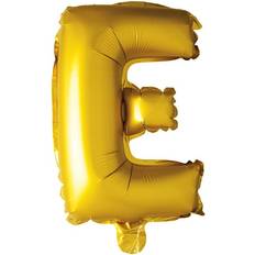 Bokstavballonger Hisab Joker Foil Ballon Letter E Gold