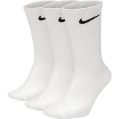 Weiß Socken Nike Everyday Lightweight Training Crew Socks 3-pack Men - White/Black