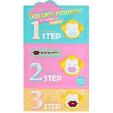 Regenerierend Lippenmasken Holika Holika Golden Monkey Glamour Lip 3-Step Kit