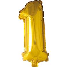 Hisab Joker Foil Ballon Number 1 Gold