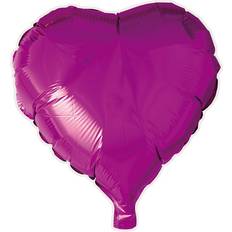 Ballonger Hisab Joker Foil Ballon Heart Purple