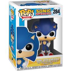 Sonic the Hedgehog Figurinen Funko Pop! Games Sonic the Hedgehog Sonic with Emerald