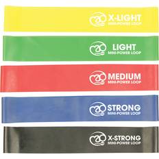 Fitness-Mad Mini-Power Loop Set Resistance Bands 5-pack