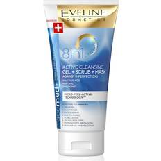 Eveline Cosmetics Facemed+ 8in1 Active Cleansing Gel+Scrub+Mask 150ml