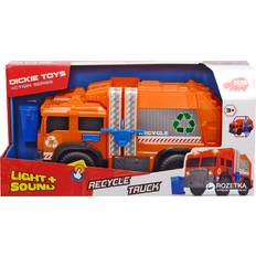 Søppelbiler Dickie Toys Light & Sound Recycle Truck