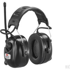 Svarte Verneutstyr 3M Hearing Protection DAB + FM Radio Headsets