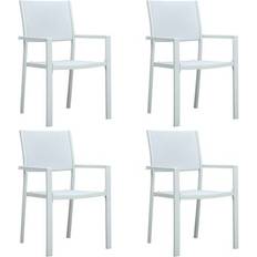 vidaXL 47888 4-pack Garden Dining Chair