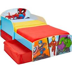 Marvel Superhero Adventures Juniorseng m Opbevaring 77x142cm