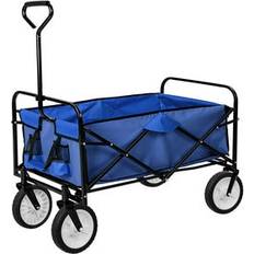 tectake Foldable handcart load capacity 80kg