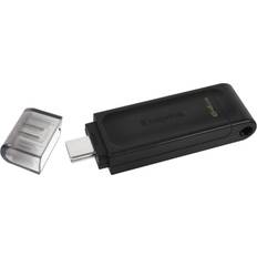 64 GB - USB 3.2 (Gen 1) Minnepenner Kingston USB 3.2 Data Traveler 70 64GB