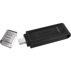 128 GB - USB 3.2 (Gen 1) Minnepenner Kingston DataTraveler 70 128GB USB 3.2