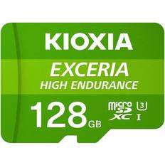 Kioxia Minnekort Kioxia Exceria High Endurance microSDXC Class 10 UHS-I U3 V30 A1 128GB