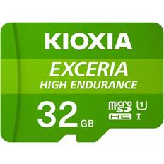 Kioxia Minnekort Kioxia Exceria High Endurance microSDXC Class 10 UHS-I U1 V10 A1 32GB