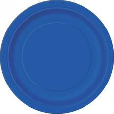 Unique Party Plates Blue 8-pack