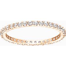 Swarovski Eternity Rings Swarovski Vittore Ring - Rose Gold/Transparent