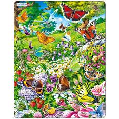 Bodenpuzzles Larsen Butterflies in a Beautiful Flower Field 42 Pieces