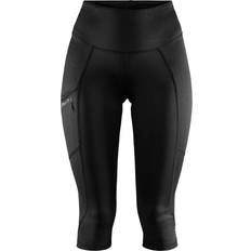 Elastan / Lycra / Spandex Tights Craft Sportswear ADV Essence Capri Tights Women - Black