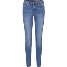 Viskose Jeans Vero Moda Vmtanya Normal Waist Slim Fit Jeans - Blue/Medium Blue Denim