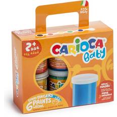 Maling CARIOCA Baby Finger Paint Colors 80ml 6pcs