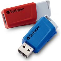 32 GB - USB 3.2 (Gen 1) Minnepenner Verbatim USB 3.0 Store-N-Click 2x 32GB