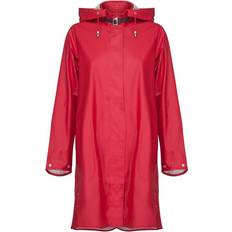 Red - Women Rain Jackets & Rain Coats Ilse Jacobsen Rain71 Raincoat - Red