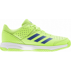 Racketsportsko Adidas Junior Court Stabil - Signal Green/Royal Blue/Cloud White