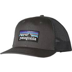 Patagonia Herre Capser Patagonia P-6 Logo Trucker Hat - Forge Grey