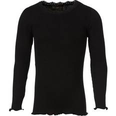 Rosemunde Girl's Long Sleeved Blouse - Black (59160-010)