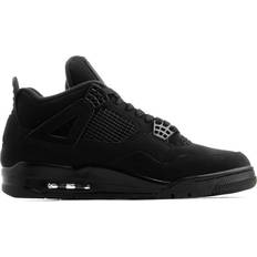 Black - Men - Nike Air Jordan 4 Sneakers Nike Air Jordan 4 Retro M - Black/Light Graphite