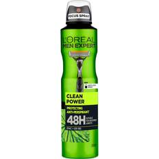 Deodorants L'Oréal Paris Men Expert Clean Power 48H Anti-Perspirant Deo Spray 8.5fl oz