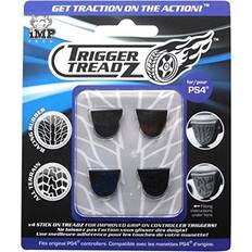 PlayStation 4 Spillkontrollgrep Trigger Treadz Trigger Grips Pack - Black (PS4)