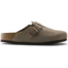 Boston Soft Footbed Suede Leather - Gray/Taupe