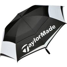 Regenschirme TaylorMade Double Canopy Golf Umbrella - Black/White/Charcoal
