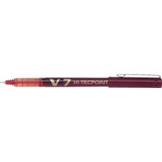 Kulepenner Pilot Hi-Tecpoint V7 Red Rollerball Pen