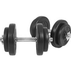 Gorilla Sports Basic Cement Dumbbells 2x10kg