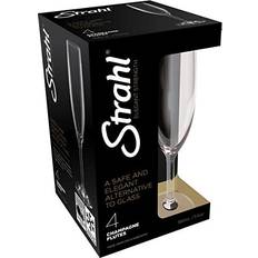 Plast Champagneglass Strahl - Champagneglass 16.6cl 4st